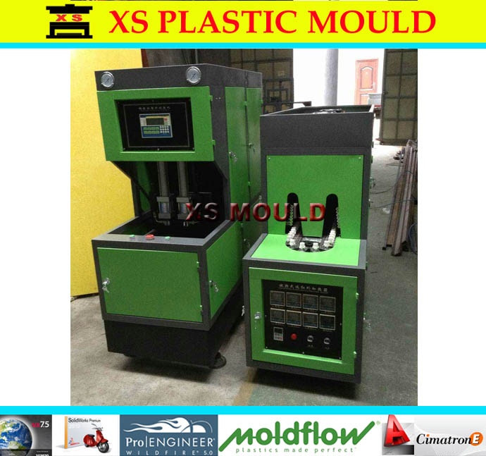 PET preform blow molding machine