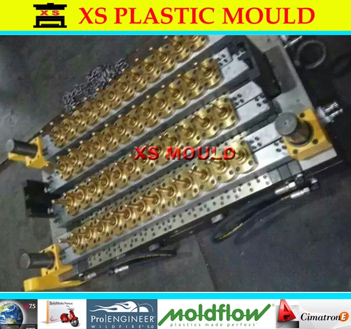 PET preform mould