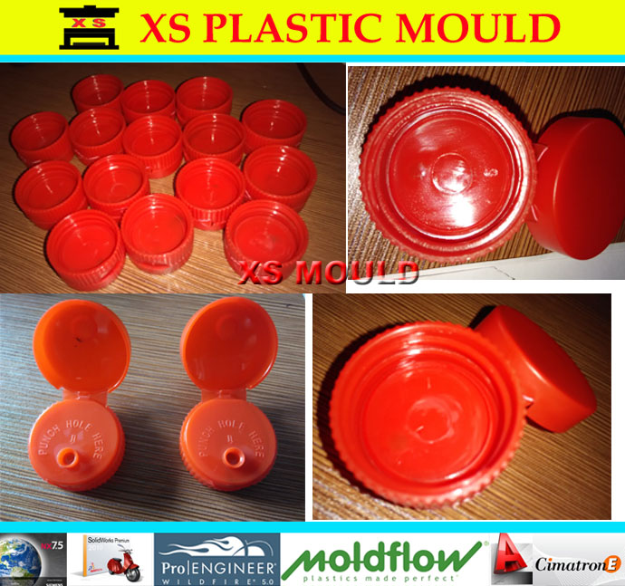 flip top cap mould