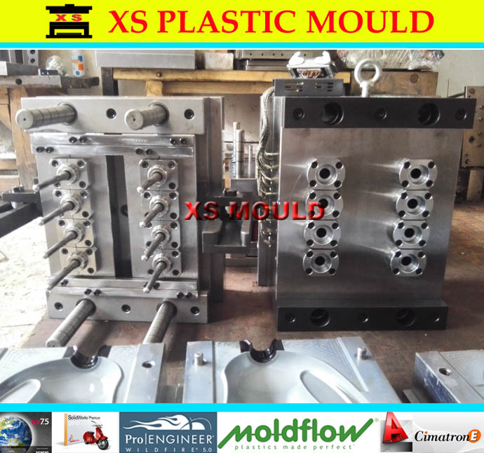 PET preform mould