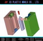 Extrusion blow mould