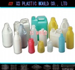 Extrusion blow mould