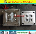 Plastic pot mould