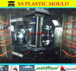 Plastic basin mould