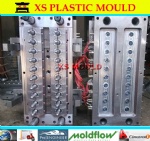 Nonself-lock PET preform mould