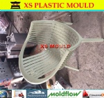 Plastic wicker chair mould